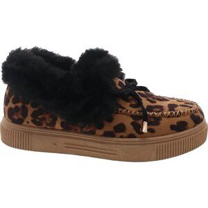 Journee Collection Womens Tan Faux Fur Booties Shoes  10